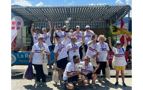 Ascain Para Sport Boules champion de France 2025 