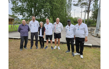 Résultats quadrette M3 et doublettes F4,M4 et M3